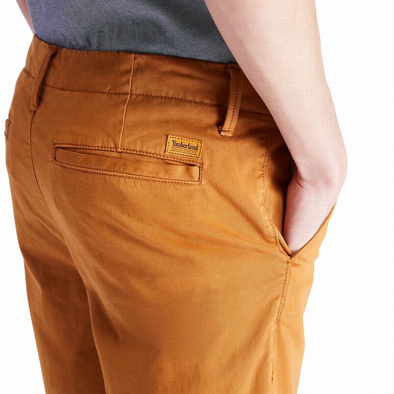 Timberland Squam Lake Chino Kratke Hlače Žute | 88319814