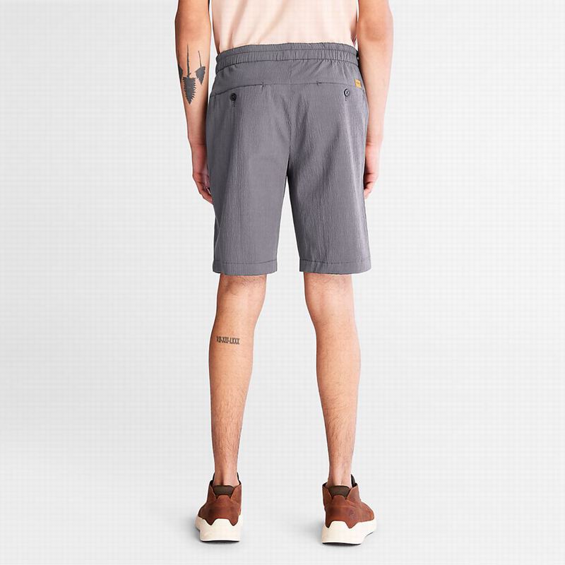 Timberland Squam Lake Seersucker Kratke Hlače Sive | 54293900
