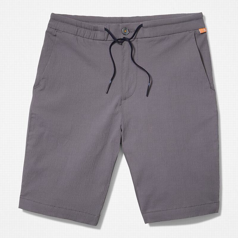 Timberland Squam Lake Seersucker Kratke Hlače Sive | 54293900