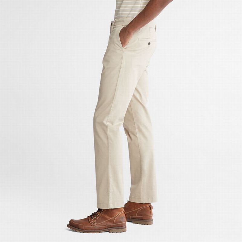 Timberland Squam Lake Stretch Chino Hlače Bež | 21214947