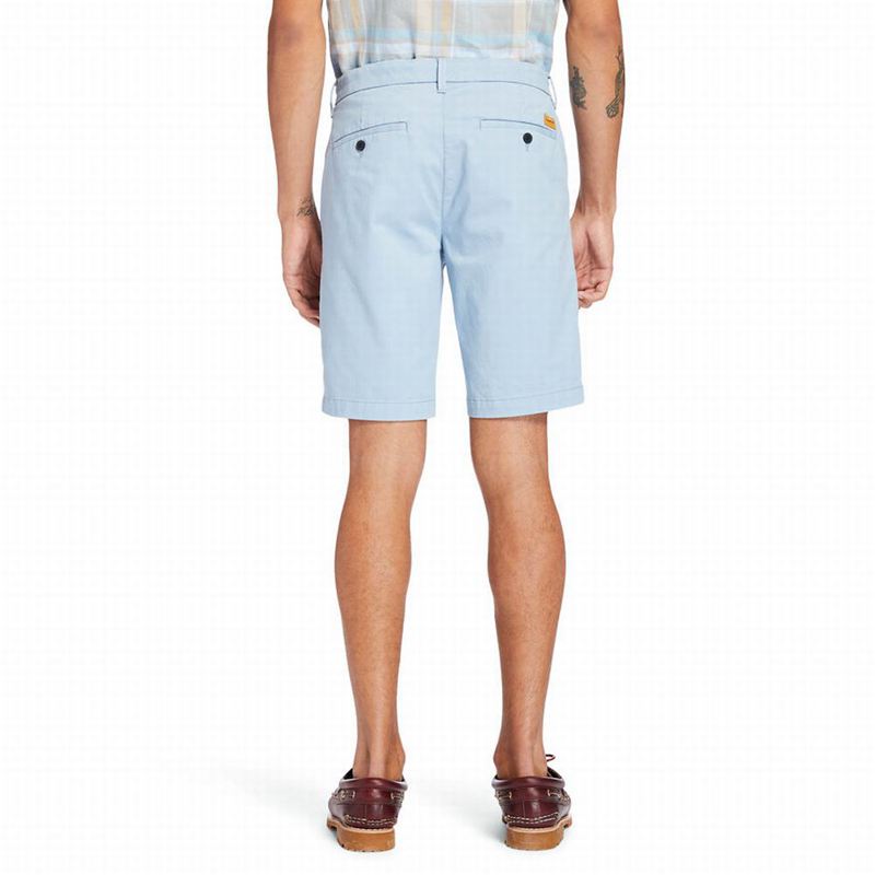 Timberland Squam Lake Stretch Chino Kratke Hlače Plave | 60132654