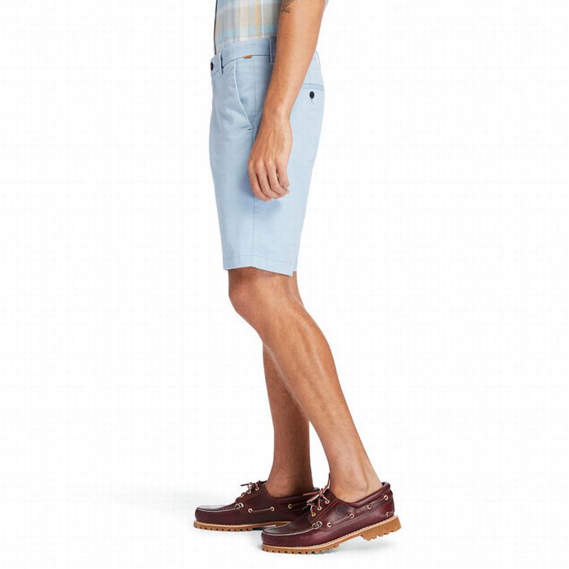 Timberland Squam Lake Stretch Chino Kratke Hlače Plave | 60132654