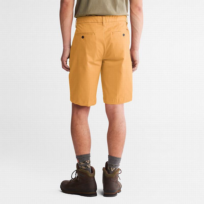 Timberland Squam Lake Stretch Chino Kratke Hlače Narančaste | 67293780