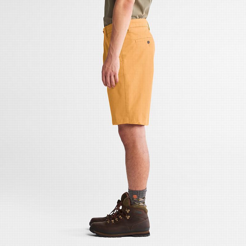Timberland Squam Lake Stretch Chino Kratke Hlače Narančaste | 67293780