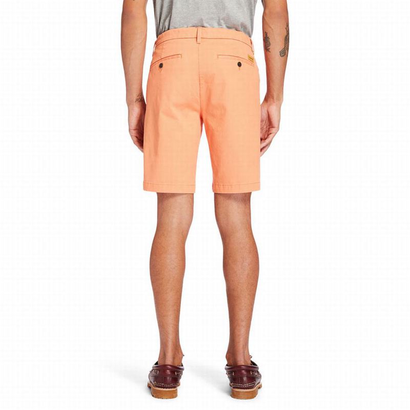 Timberland Squam Lake Stretch Chino Kratke Hlače Narančaste | 78069192