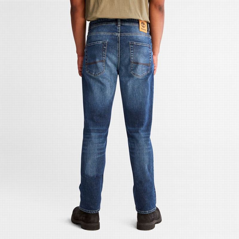 Timberland Squam Lake Stretch Denim Traperice Indigo | 97216382