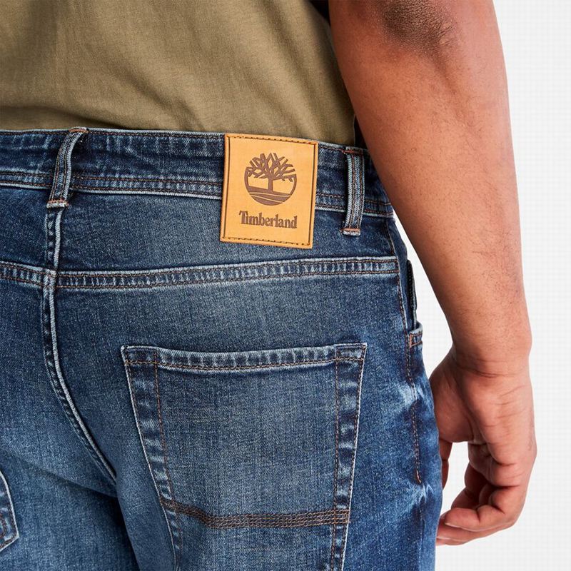 Timberland Squam Lake Stretch Denim Traperice Indigo | 97216382