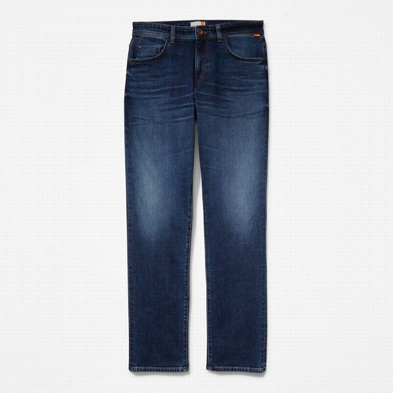 Timberland Squam Lake Stretch Denim Traperice Indigo | 97216382