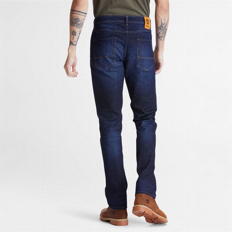 Timberland Squam Lake Stretch Traperice Plave | 11105755