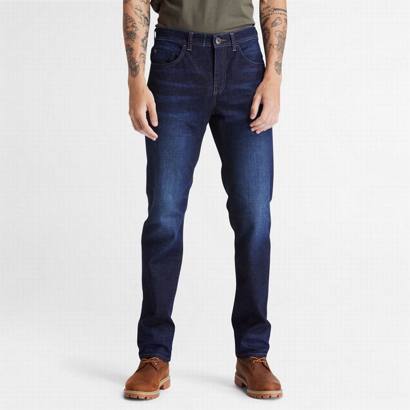 Timberland Squam Lake Stretch Traperice Plave | 11105755