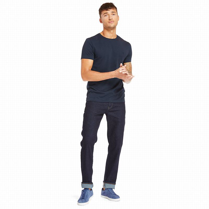 Timberland Squam Lake Stretch Traperice Indigo | 13068503