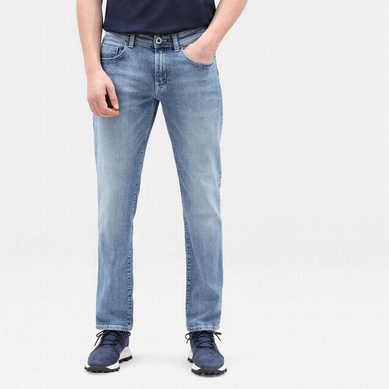 Timberland Squam Lake Stretch Traperice Plave | 60537000