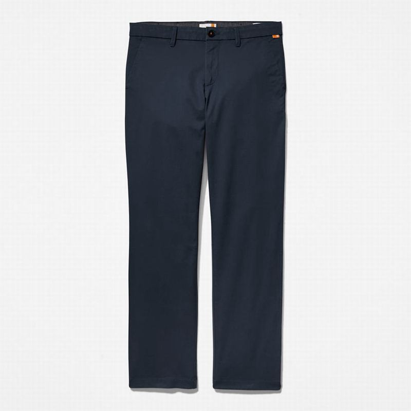 Timberland Squam Lake Twill Chino Hlače Tamnoplave | 16659696