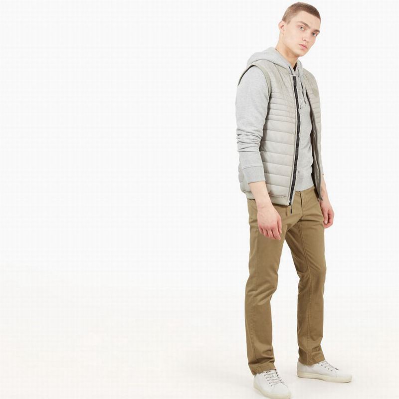Timberland Squam Lake Twill Chino Hlače Smeđe | 48151649