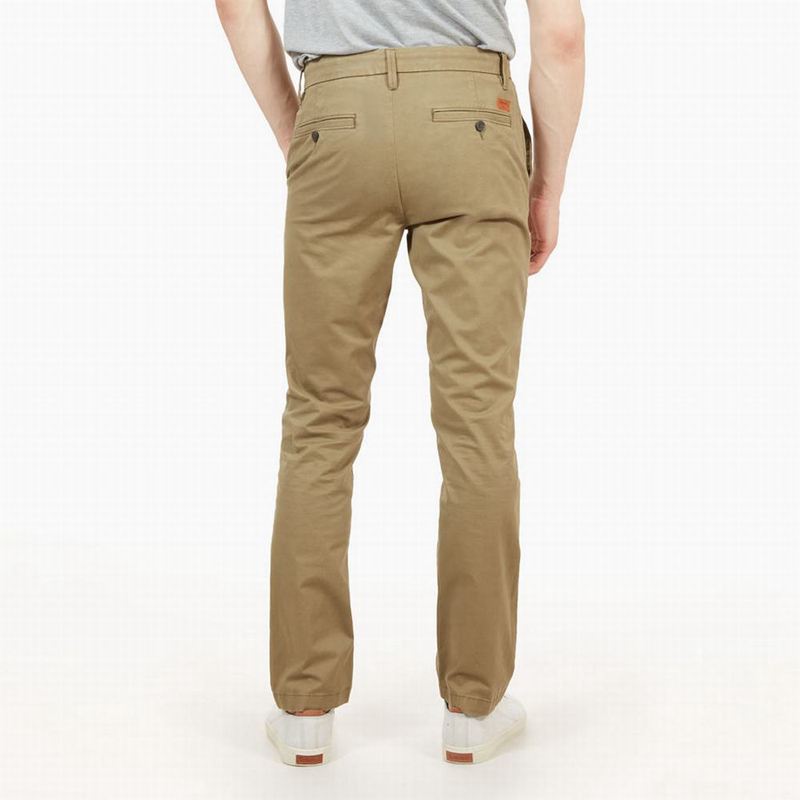 Timberland Squam Lake Twill Chino Hlače Smeđe | 48151649