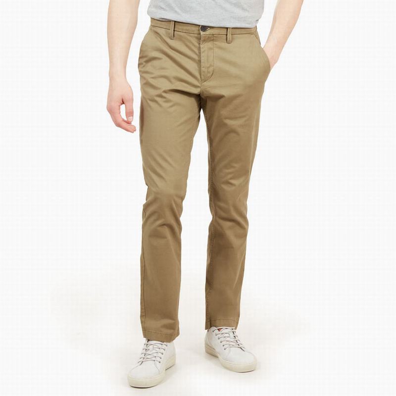 Timberland Squam Lake Twill Chino Hlače Smeđe | 48151649