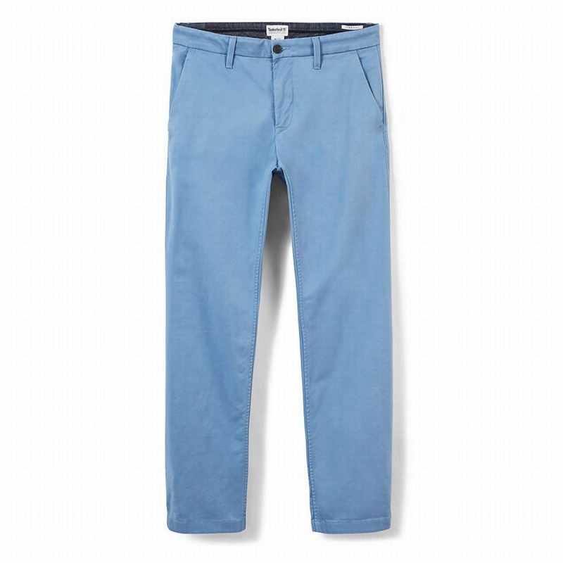 Timberland Squam Lake Twill Chino Hlače Plave | 50458383