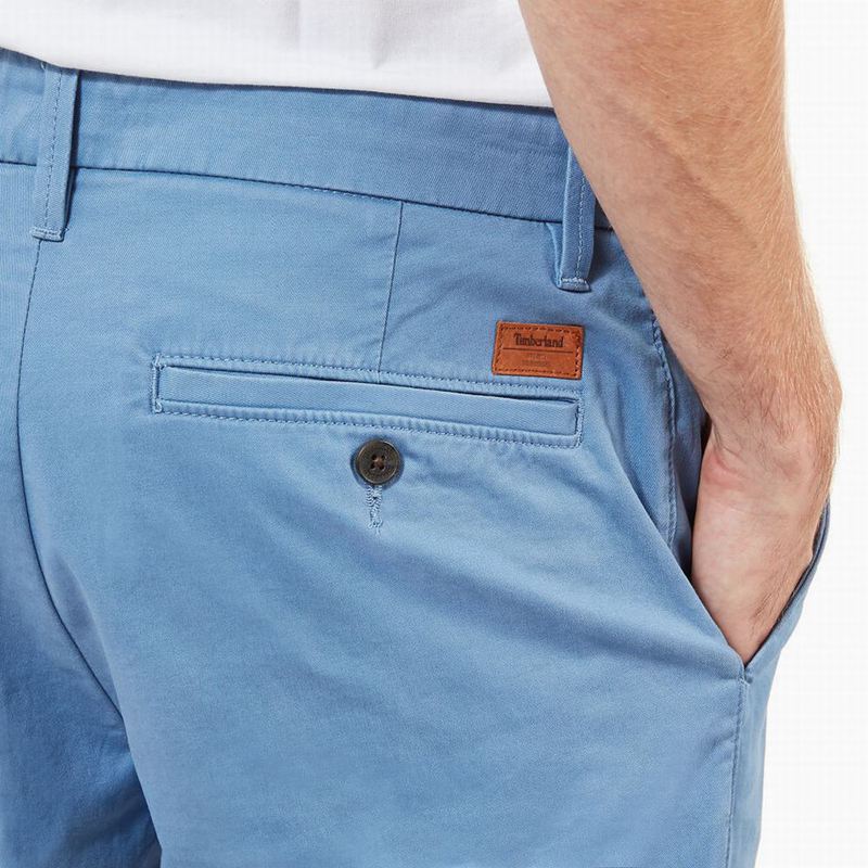 Timberland Squam Lake Twill Chino Hlače Plave | 50458383