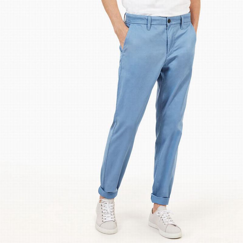 Timberland Squam Lake Twill Chino Hlače Plave | 50458383