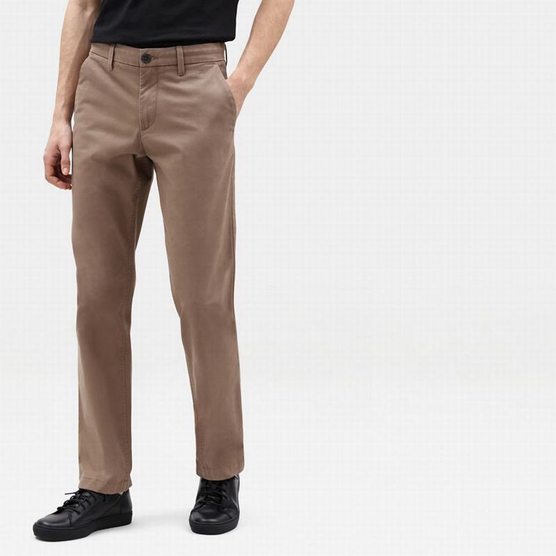 Timberland Squam Lake Twill Chino Hlače Bež | 50877031