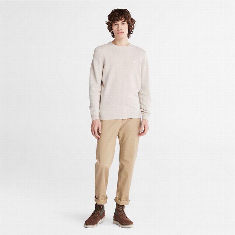 Timberland Squam Lake Twill Chino Hlače Kaki Boja | 62070909