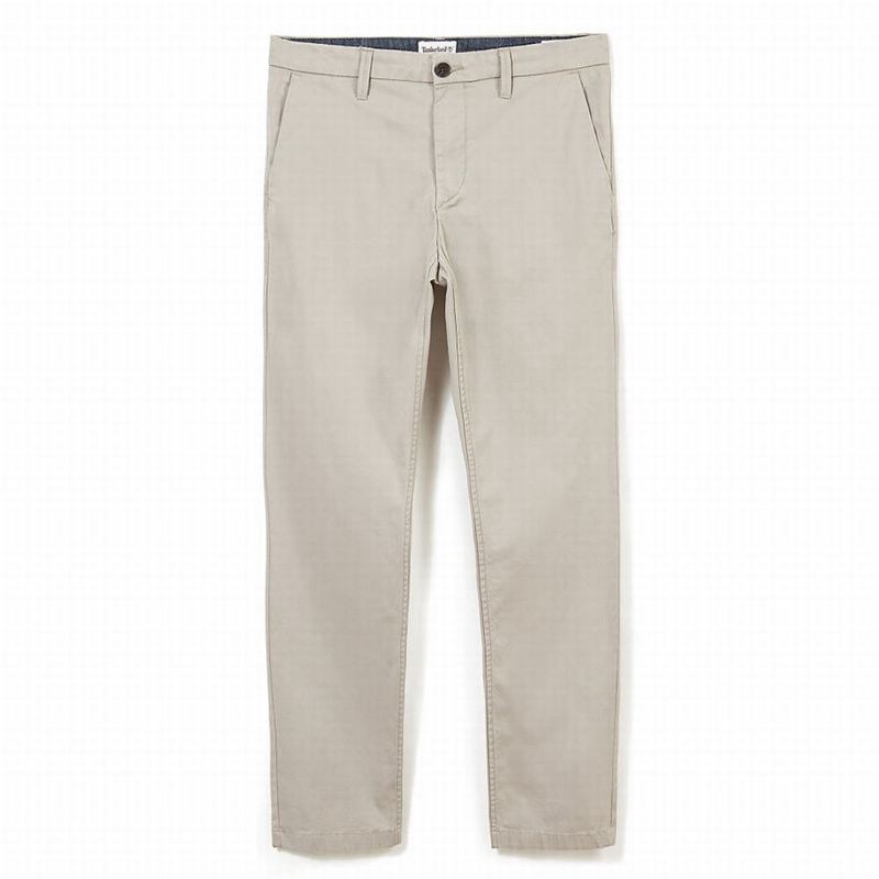 Timberland Squam Lake Twill Chino Hlače Smeđe | 62631505