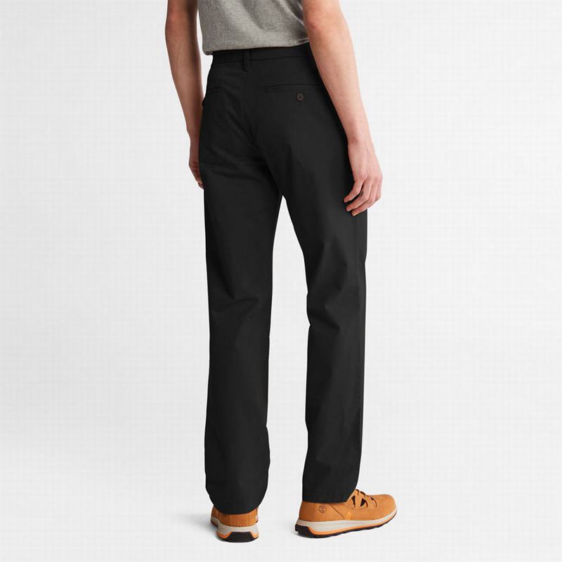 Timberland Squam Lake Twill Chino Hlače Crne | 90883070