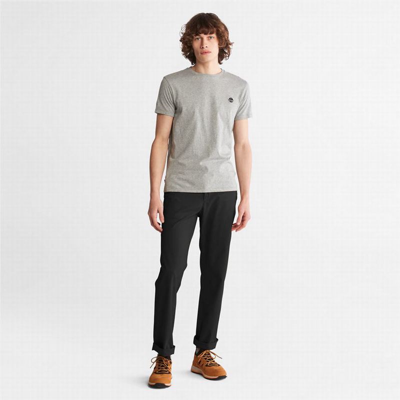 Timberland Squam Lake Twill Chino Hlače Crne | 90883070