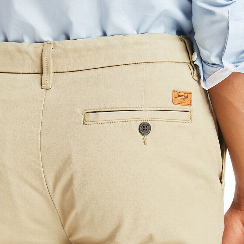 Timberland Squam Lake Twill Chino Hlače Bež | 99114153
