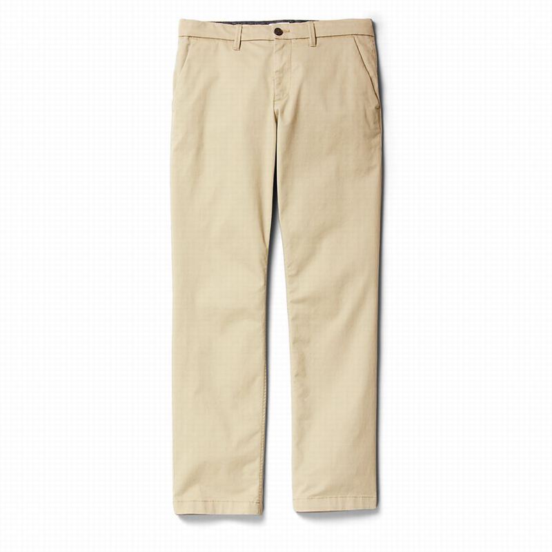 Timberland Squam Lake Twill Chino Hlače Bež | 99114153
