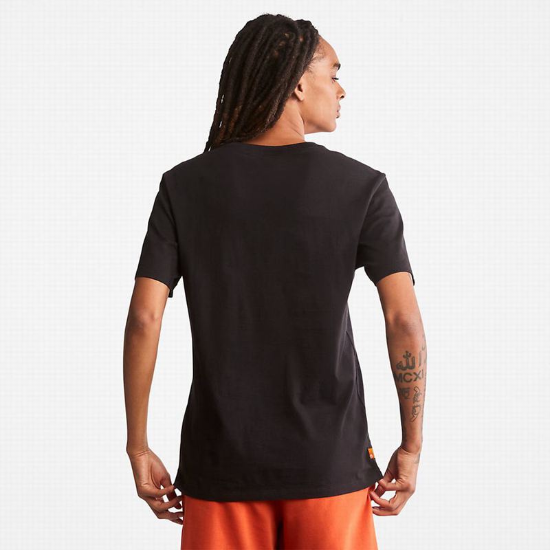 Timberland Stack Logo Majice Bijele | 56884927