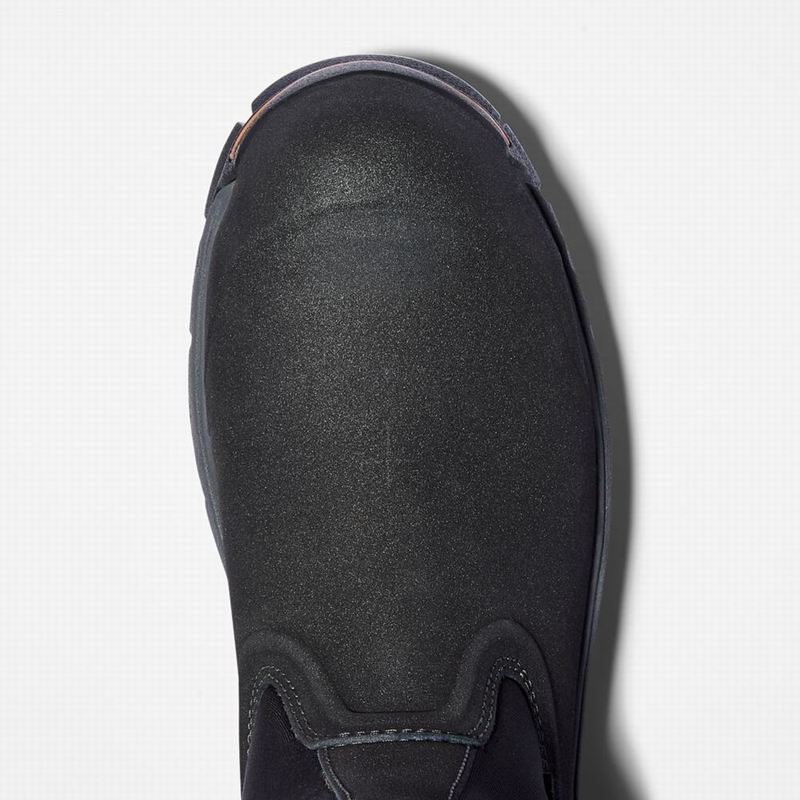 Timberland Stockdale Pull On Alloy Toe Waterproof Radne Čizme Crne | 43260844