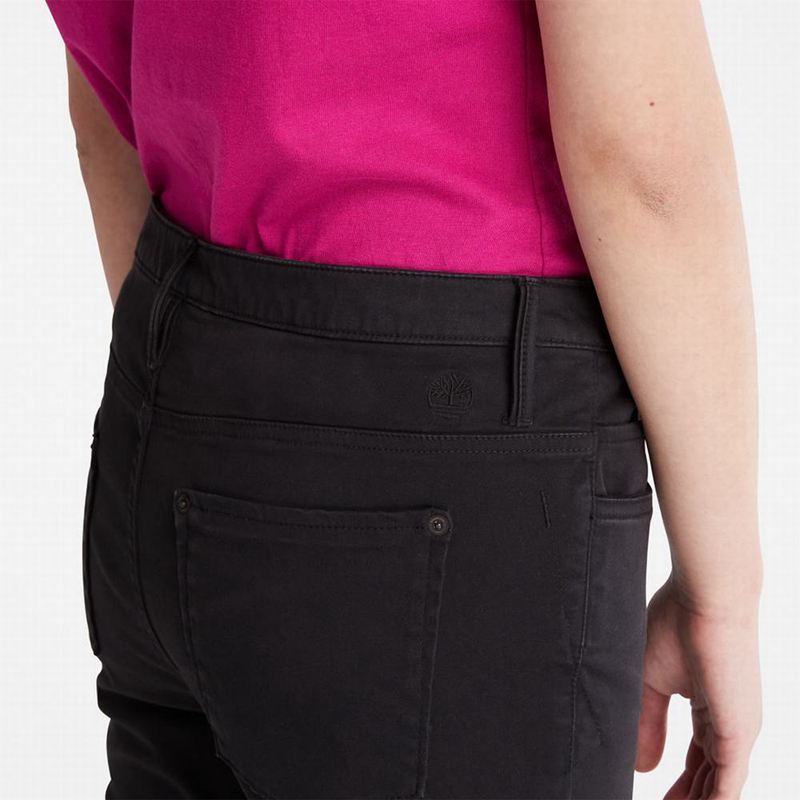 Timberland Stretch Chino Hlače Crne | 29847733