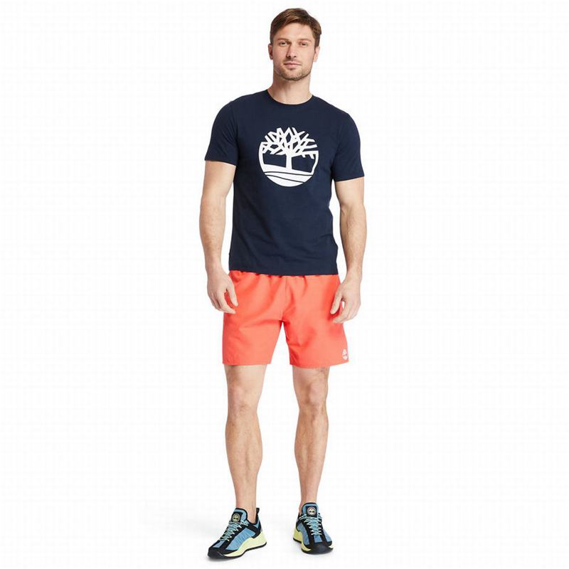 Timberland Sunapee Lake Solid-colour Swim Kratke Hlače Crvene | 16047524