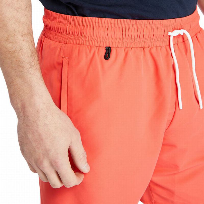 Timberland Sunapee Lake Solid-colour Swim Kratke Hlače Crvene | 16047524