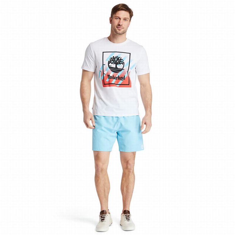 Timberland Sunapee Lake Solid-colour Swim Kratke Hlače Plave | 90821805