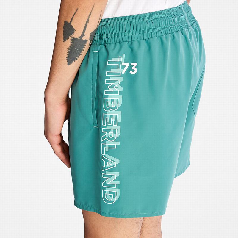 Timberland Sunapee Lake Swim Kratke Hlače Tirkizne | 92739443