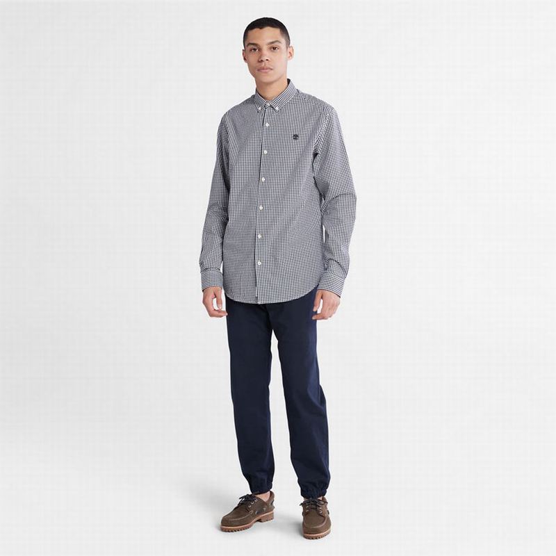 Timberland Suncook River Gingham Košulje Tamnoplave | 87100707