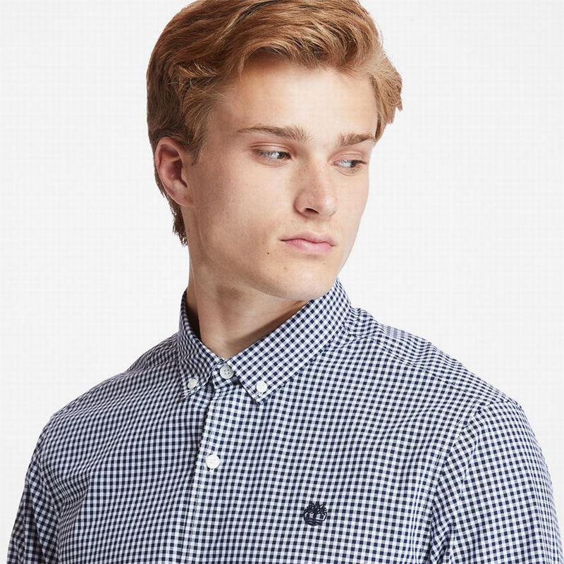 Timberland Suncook River Gingham Košulje Tamnoplave | 87100707
