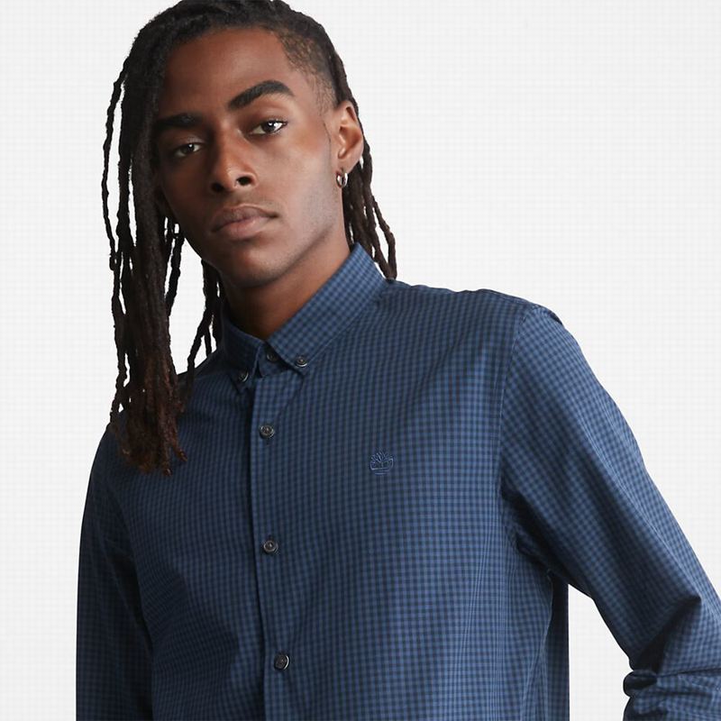 Timberland Suncook River Poplin Košulje Tamnoplave | 97748088
