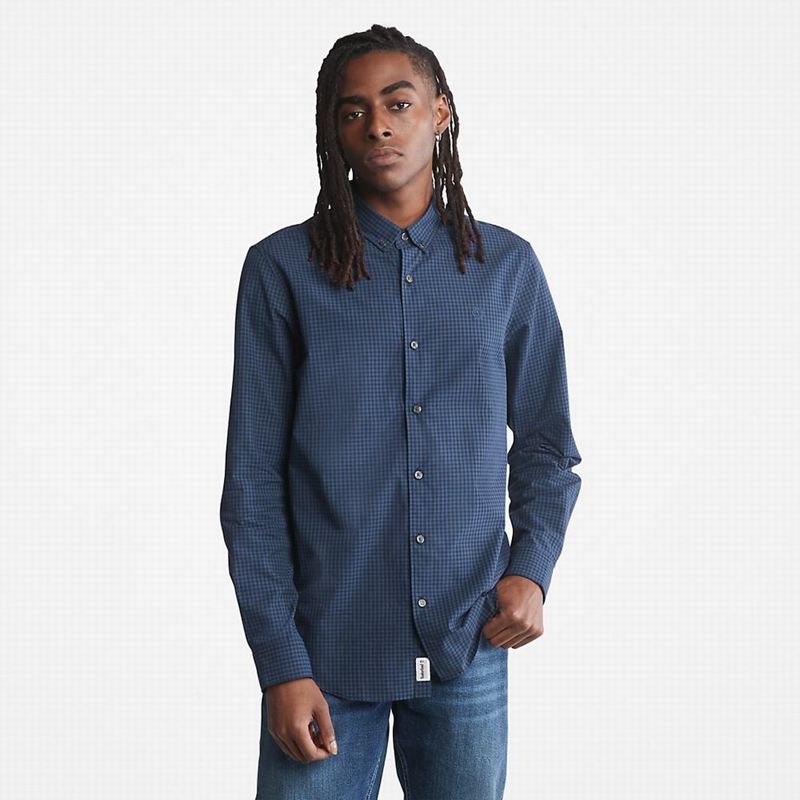 Timberland Suncook River Poplin Košulje Tamnoplave | 97748088