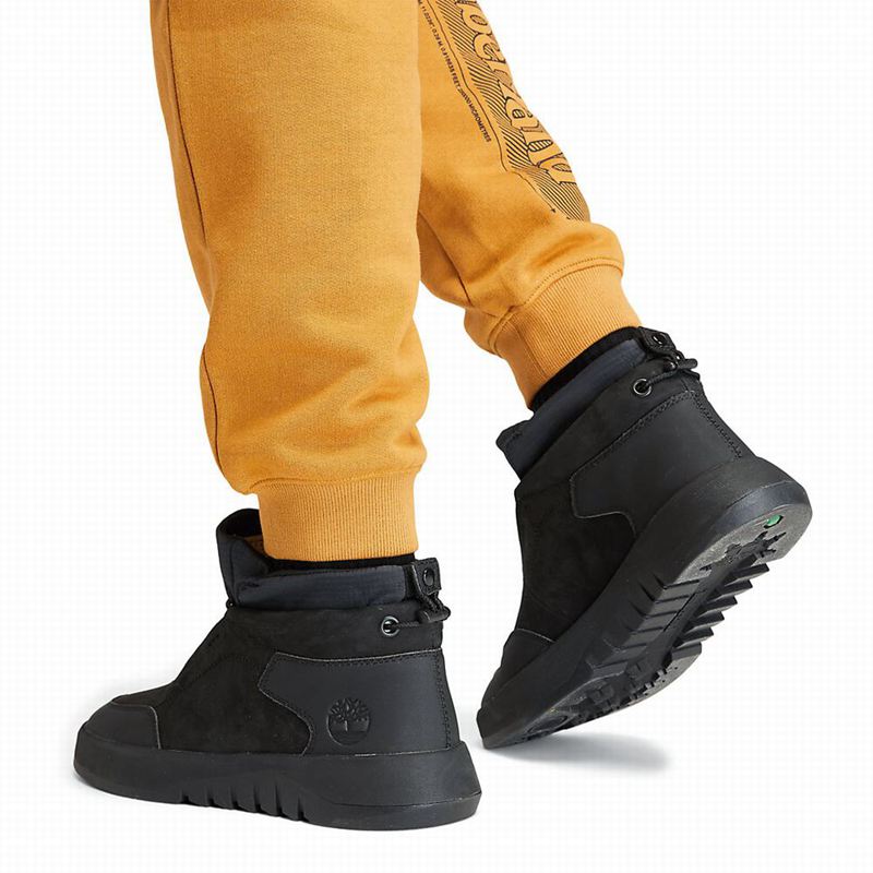 Timberland Supaway Koža Chukka Čizme Crne | 47366591