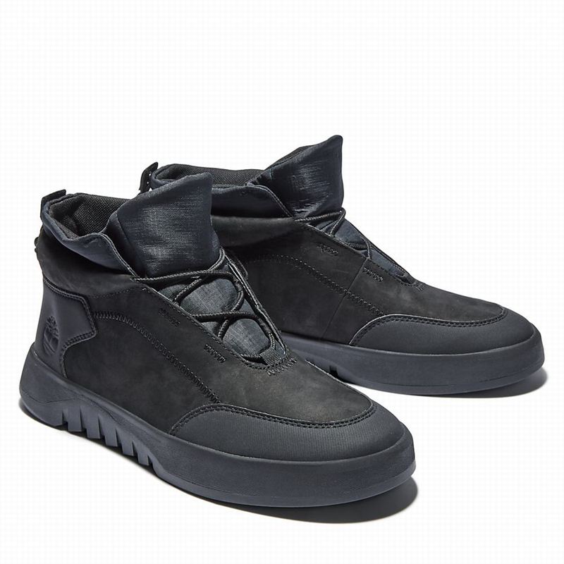 Timberland Supaway Koža Chukka Čizme Crne | 47366591