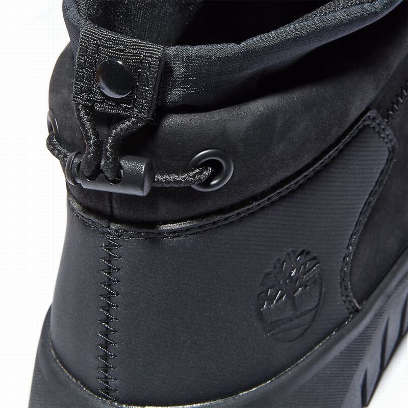 Timberland Supaway Koža Chukka Čizme Crne | 47366591