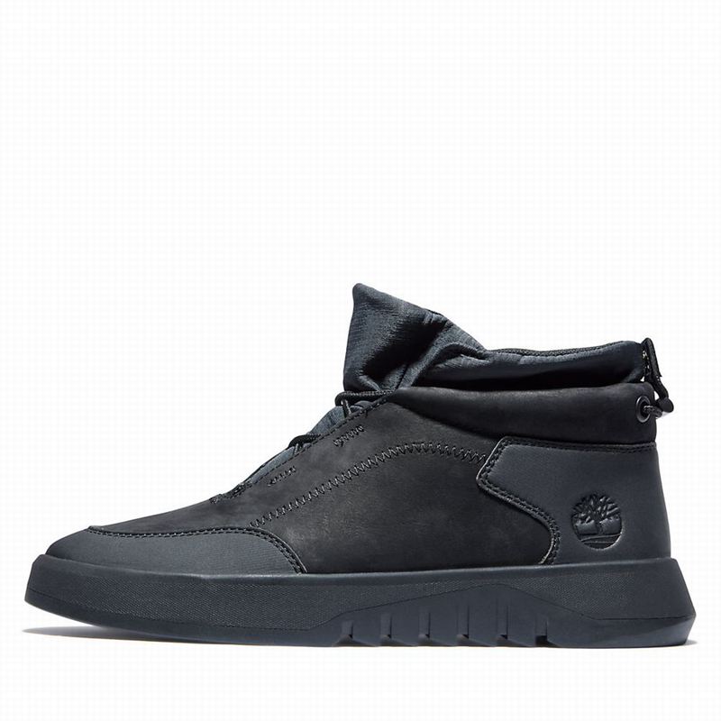 Timberland Supaway Koža Chukka Čizme Crne | 47366591
