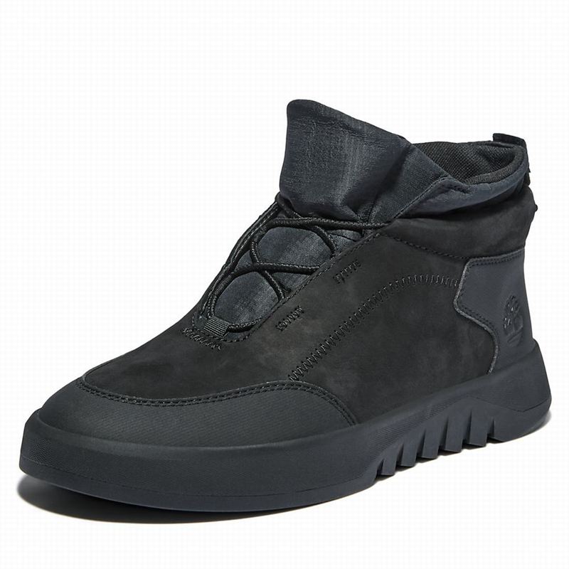 Timberland Supaway Koža Chukka Čizme Crne | 47366591