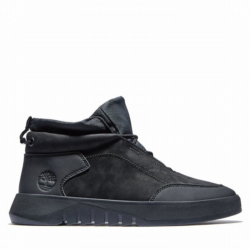 Timberland Supaway Koža Chukka Čizme Crne | 47366591