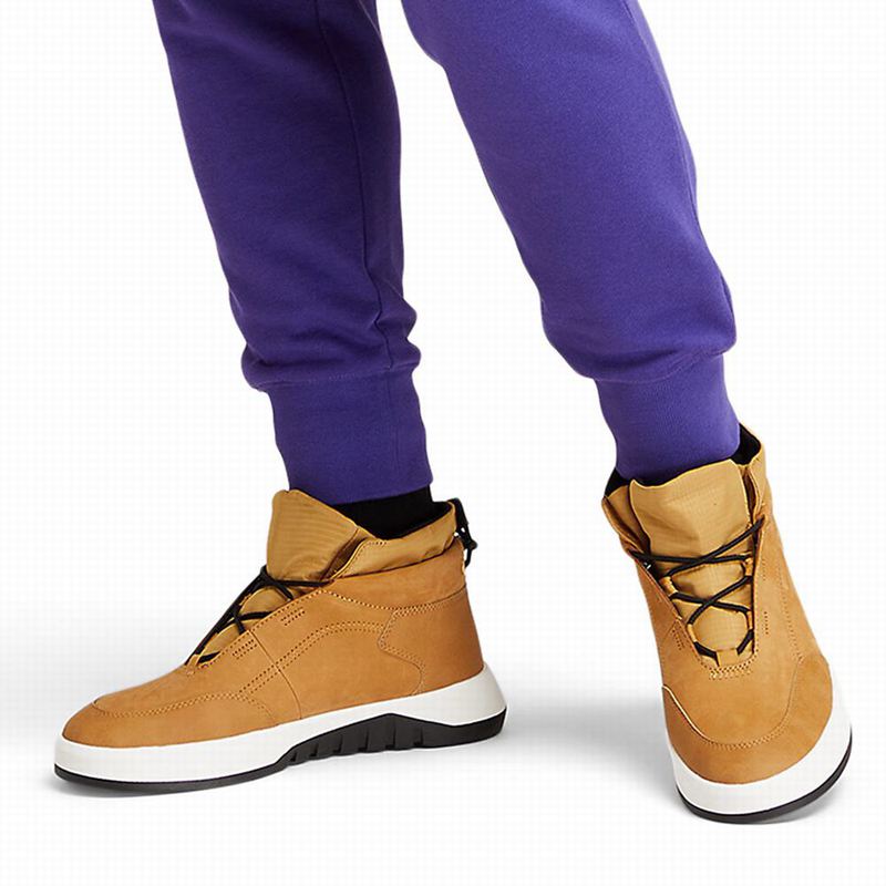 Timberland Supaway Koža Chukka Čizme Žute | 25253620