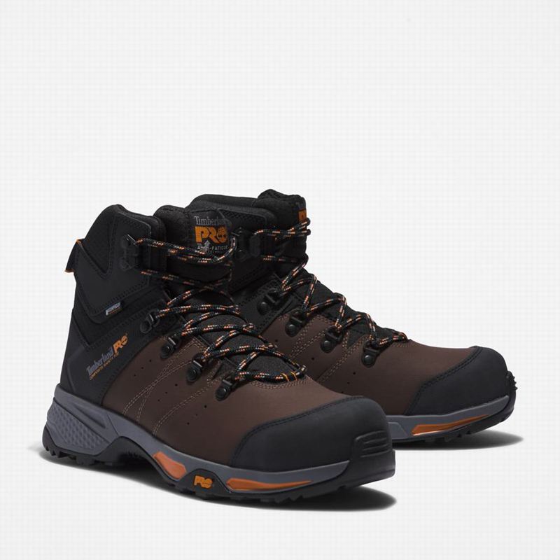 Timberland Switchback Waterproof Comp-Toe Hikers Radne Čizme Crne | 1047526