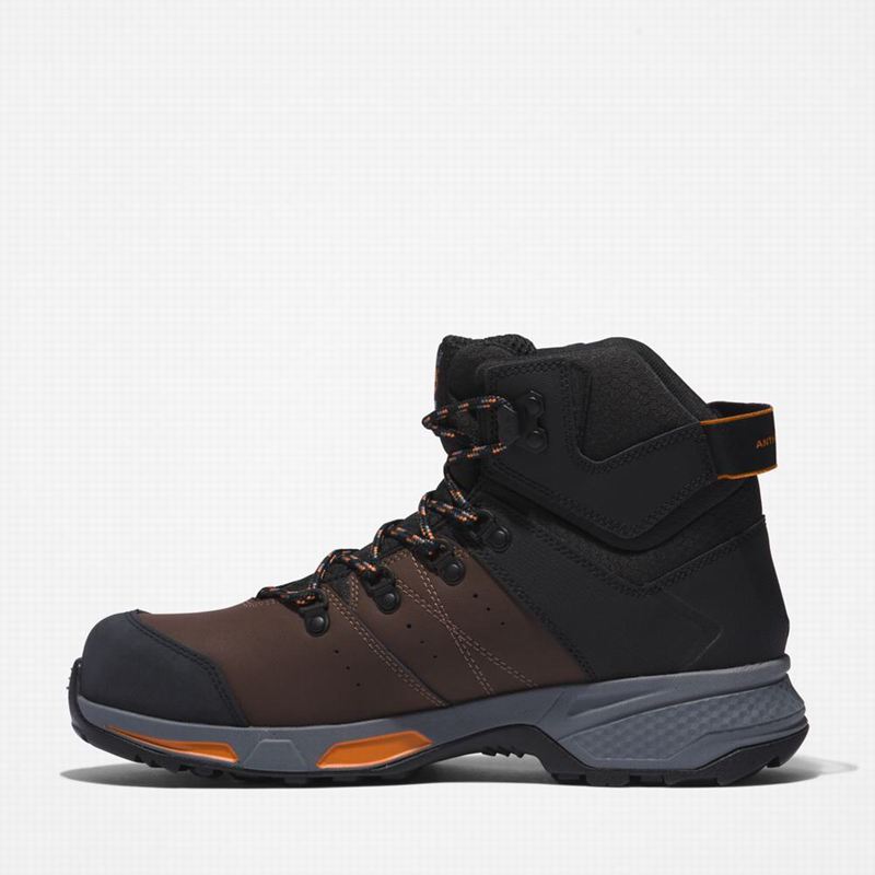 Timberland Switchback Waterproof Comp-Toe Hikers Radne Čizme Crne | 1047526